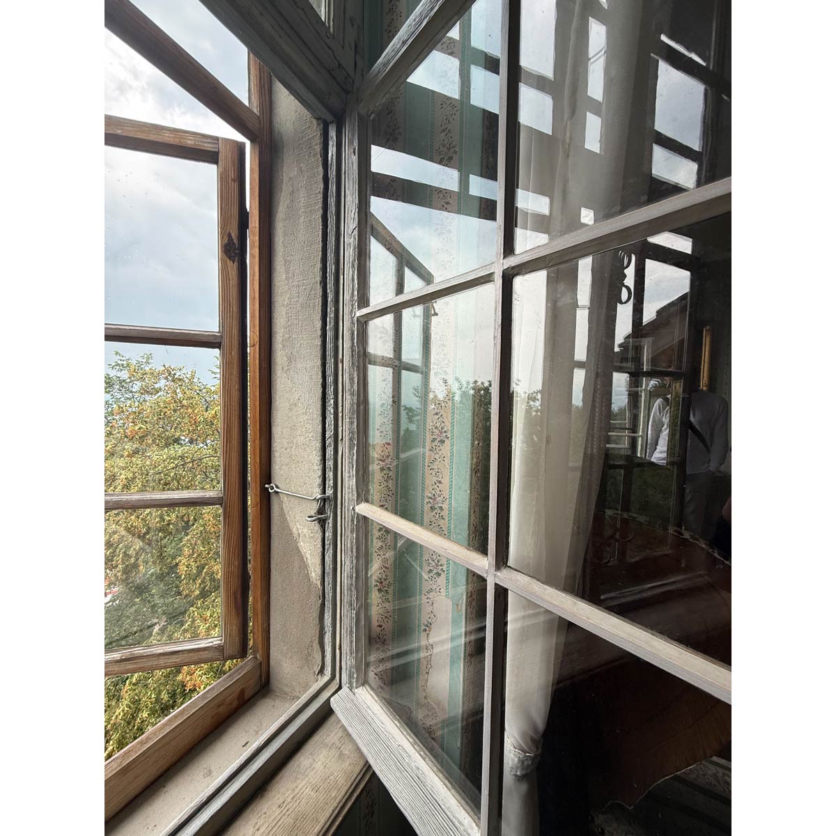 geöffnetes Fenster
