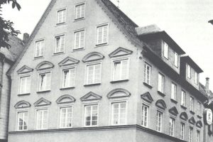 Außenansicht eines Bürgerhauses
