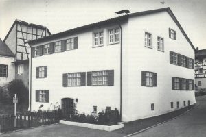 Außenansicht eines historischen Bürgerhauses