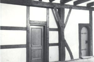 Innenraum eines Fachwerkhauses
