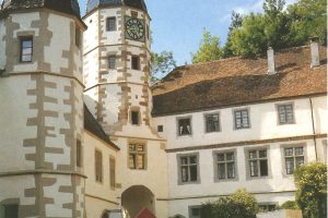 Innenhof eines Schlosses