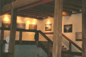 Galerieraum Holzkonstruktion