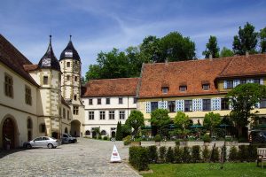 Innenhof eines Schlosses