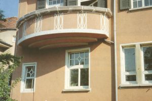 Balkon an einer Villa