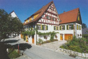 Hofanlage mit Fachwerkhaus