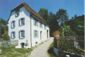 Außenansicht eines Bauernhauses