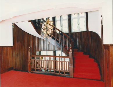 Treppenhaus in einer Villa
