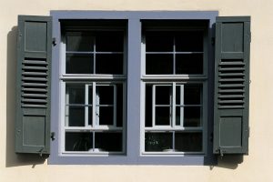 historische Doppelfenster