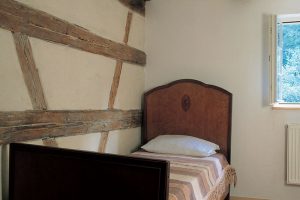 einfache Kammer eines Fachwerkhauses