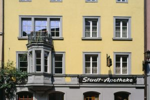 Außenansicht eines historischen Stadthauses