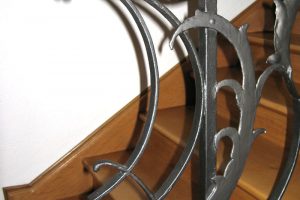 Detail eines Treppengeländers