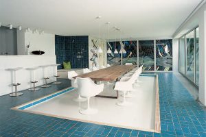 Innenraum einer modernen Villa
