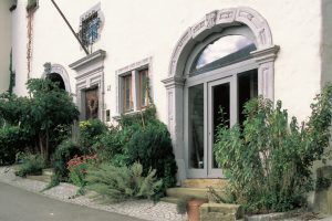 Eingang in ein Schloss
