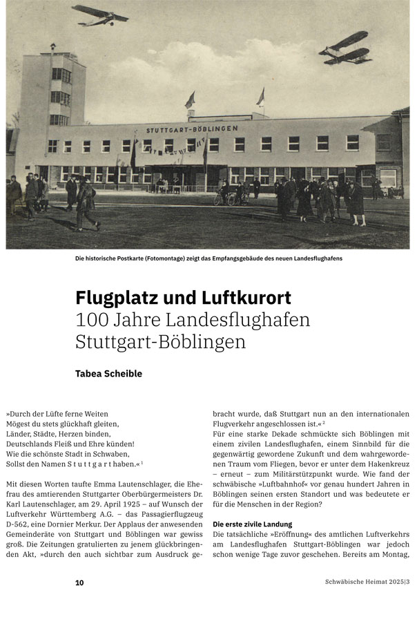 erste Seite eines Zeitschriftenbeitrags