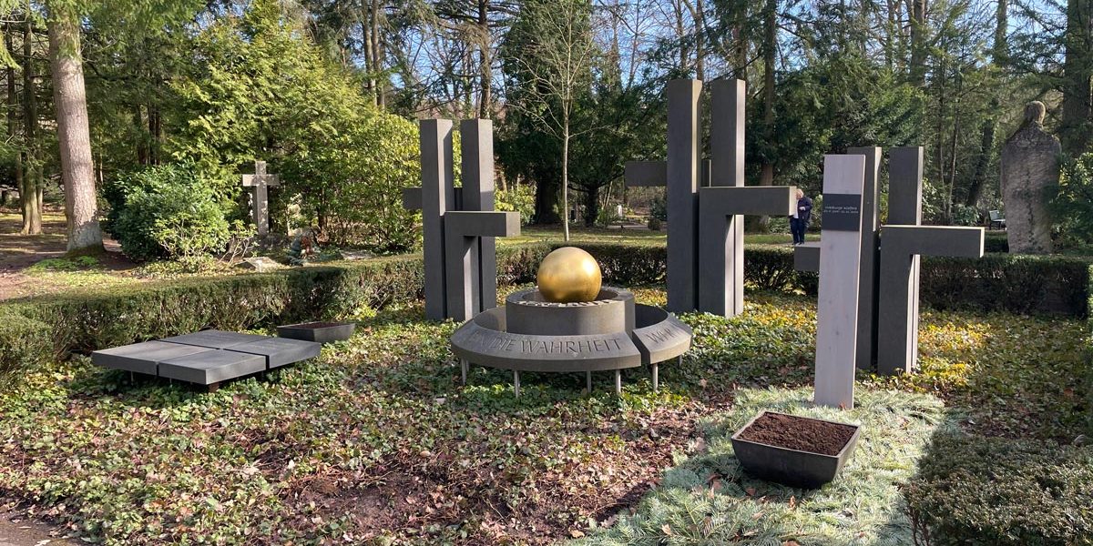 Grab auf einem Friedhof