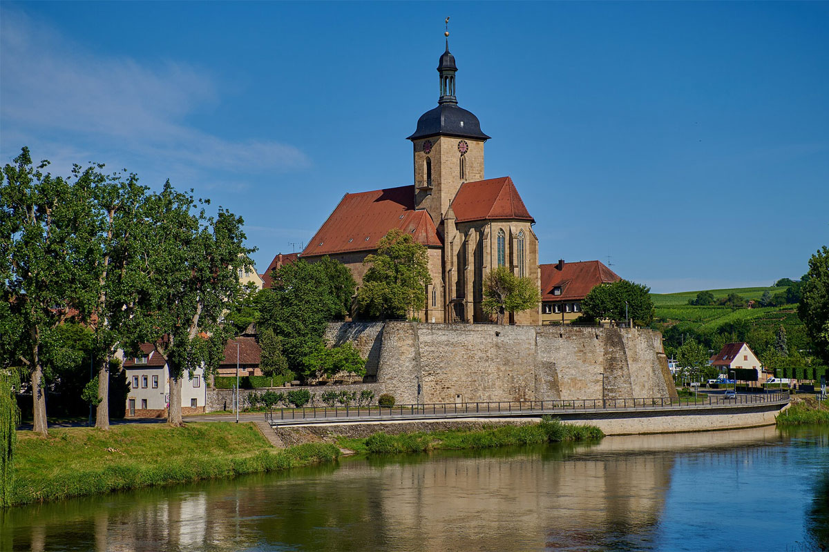 Besuch der Stadt Lauffen am Neckar