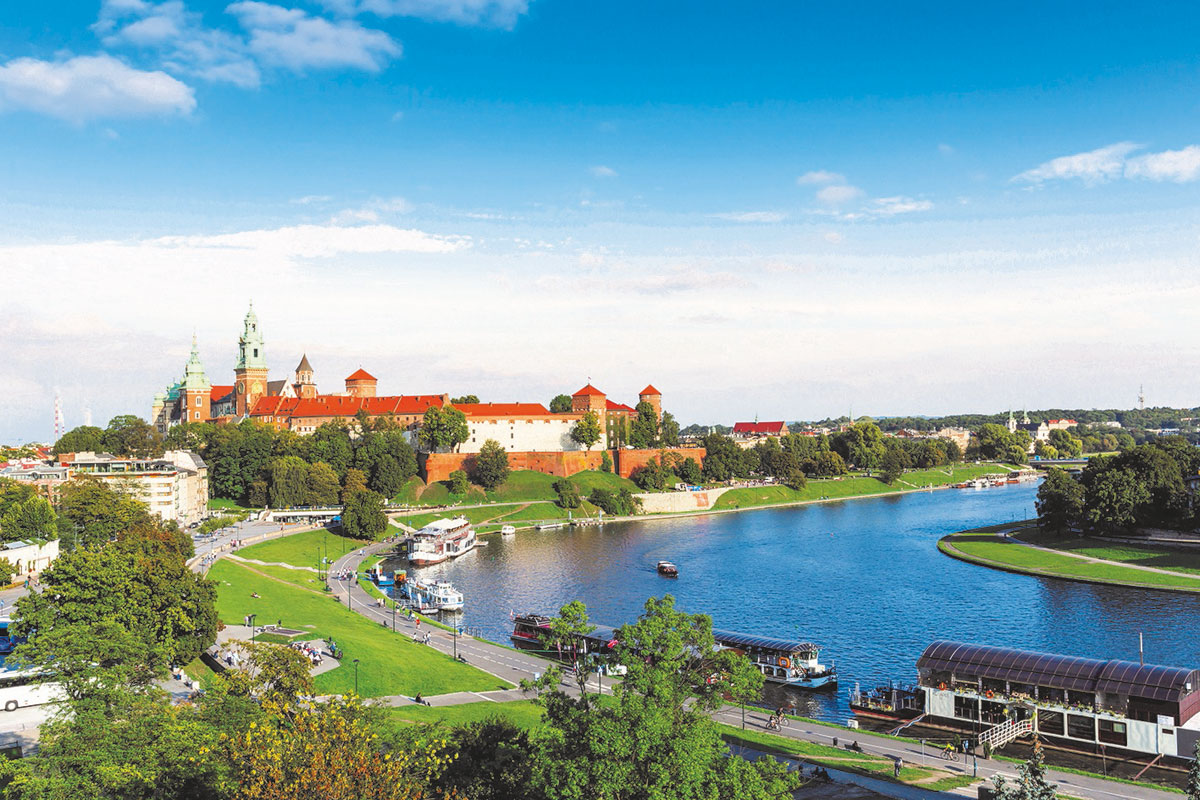 Krakau zwischen Vergangenheit und Gegenwart