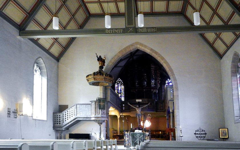 Innenansicht einer Kirche