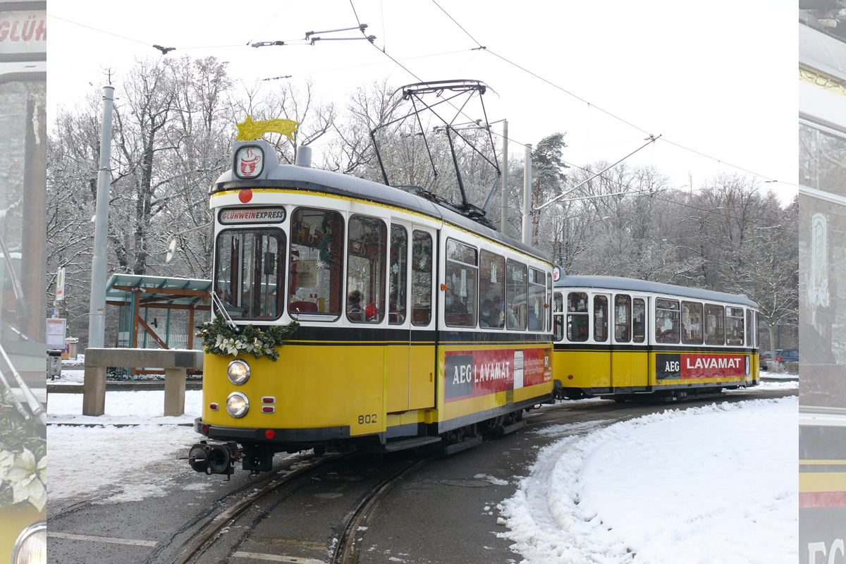 Fahrt mit dem Glühweinexpress