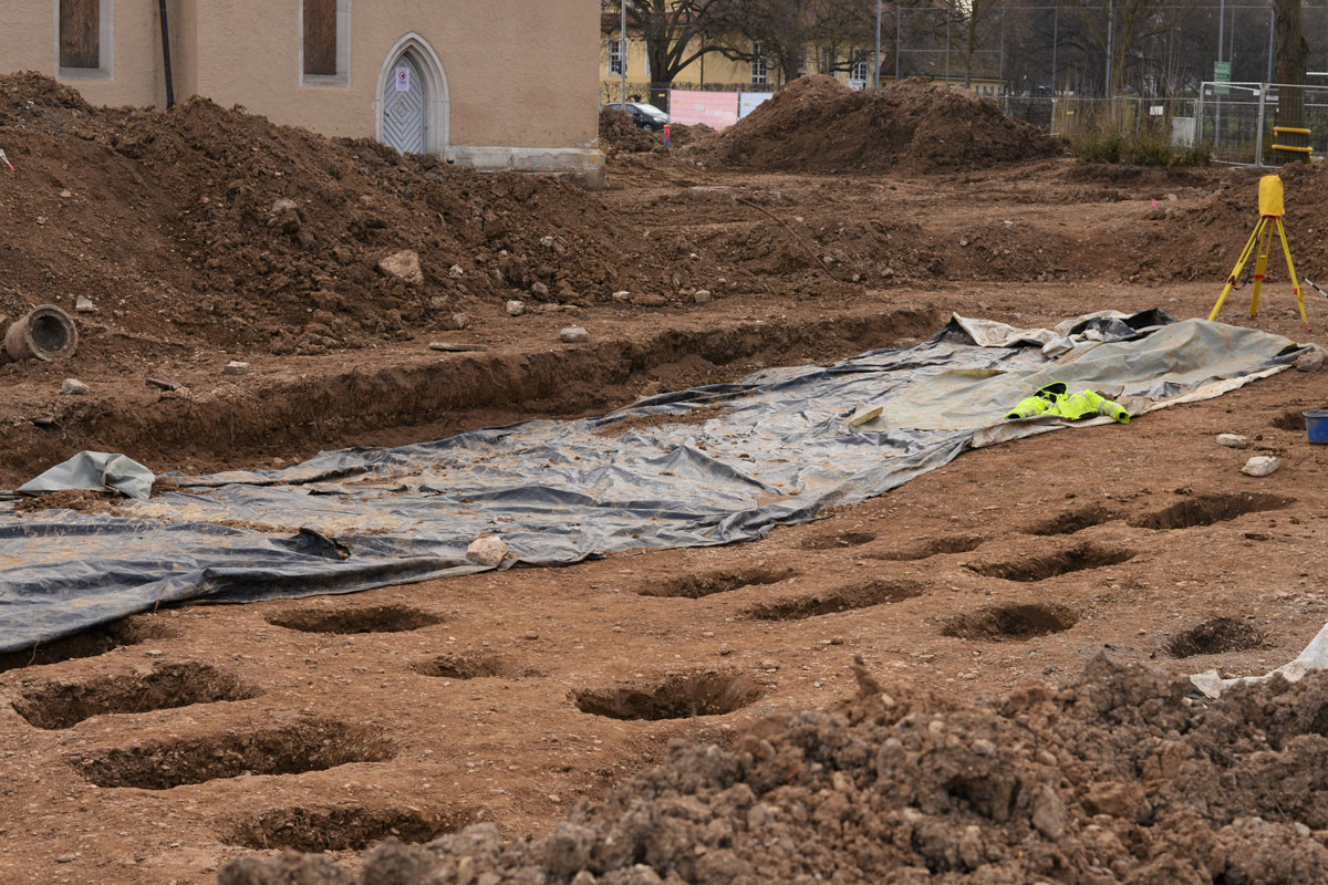 Der Kinderfriedhof von Nürtingen