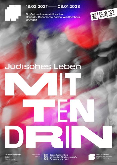 Plakat einer Ausstellung