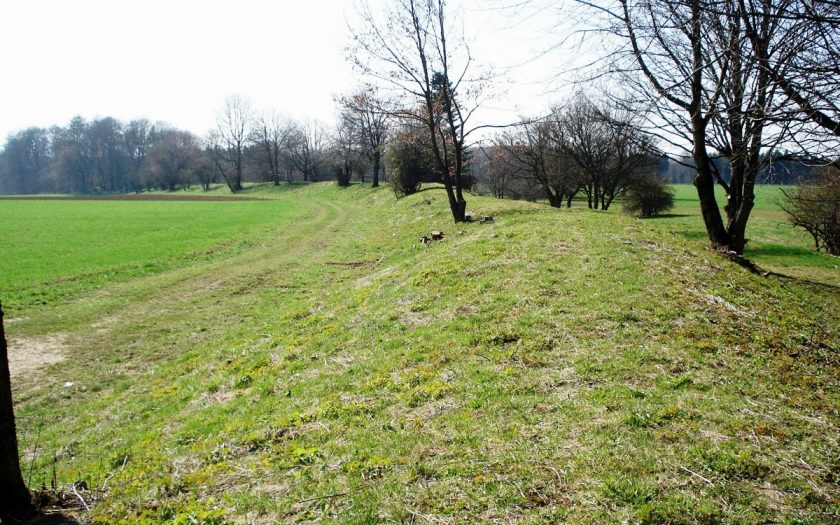 Wall in einer Landschaft