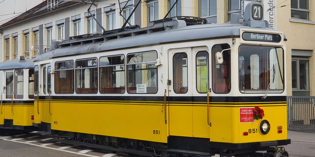 historische Straßenbahn