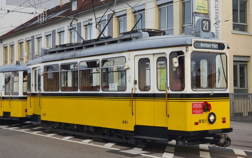 historische Straßenbahn