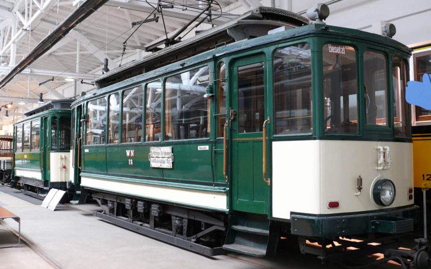 historische Straßenbahn