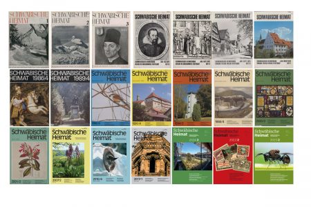 21 Titelbilder einer Zeitschrift