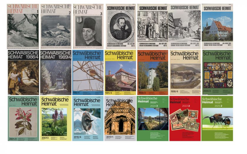 21 Titelbilder einer Zeitschrift